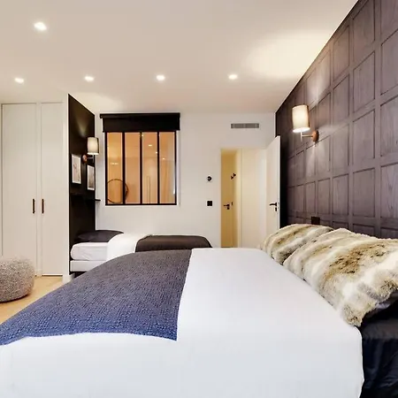De Luxe 2bdr/7p - Louvre/tuileries Appartamento *